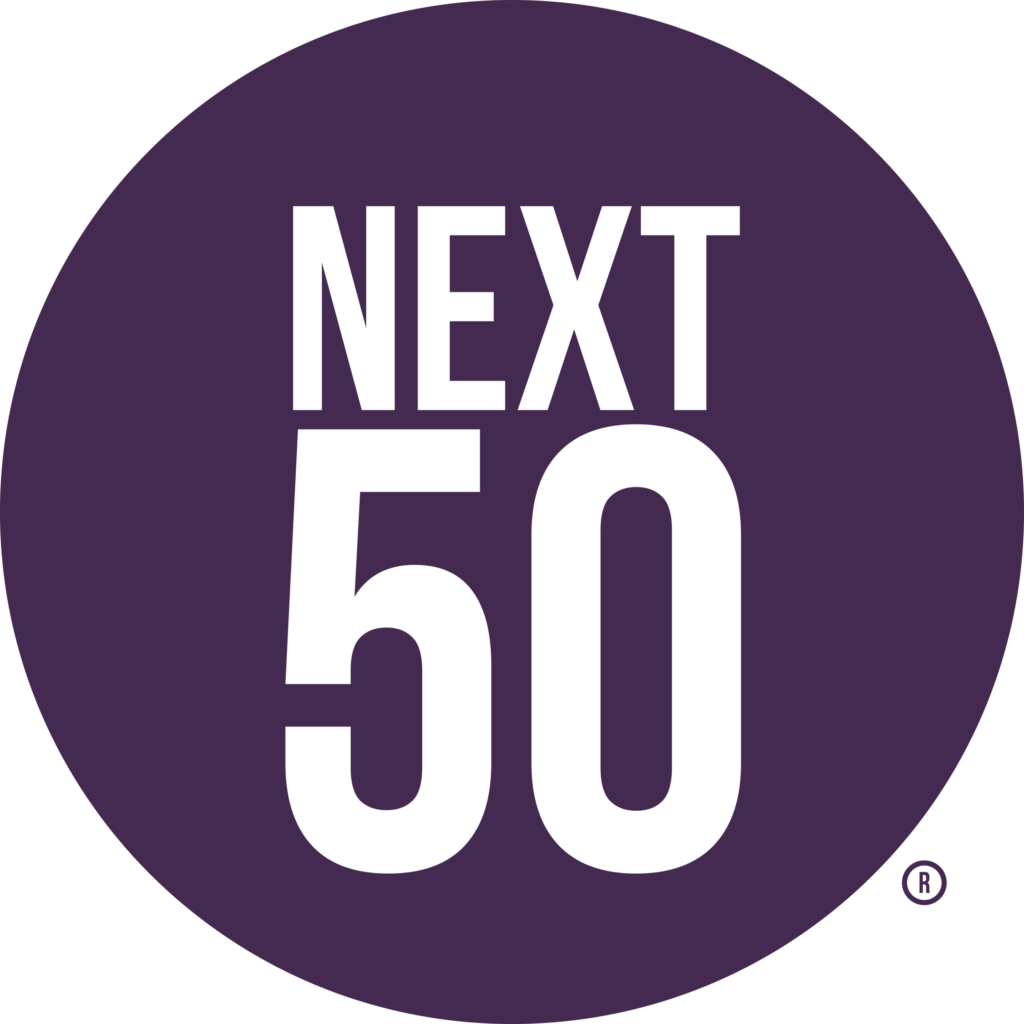 The Next 50 Foundation logo